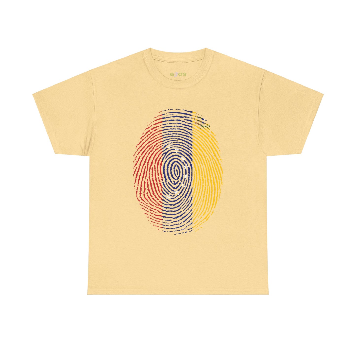 Unisex Heavy Cotton Tee Venezuela finger print