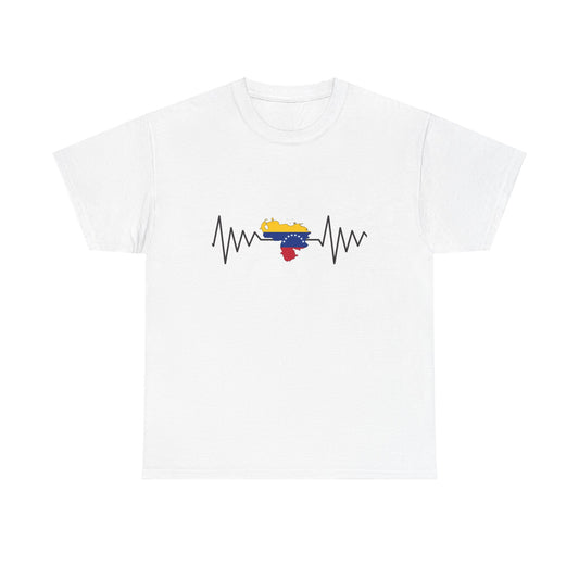 Unisex Heavy Cotton Tee Venezuela pulse