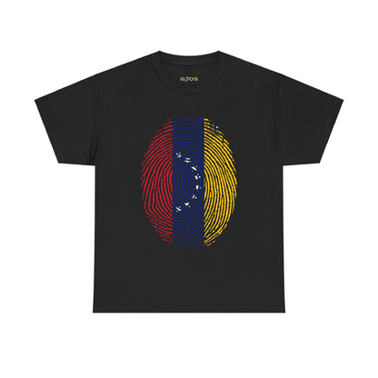 Unisex Heavy Cotton Tee Venezuela finger print