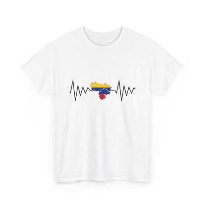 Unisex Heavy Cotton Tee Venezuela pulse