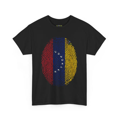 Unisex Heavy Cotton Tee Venezuela finger print