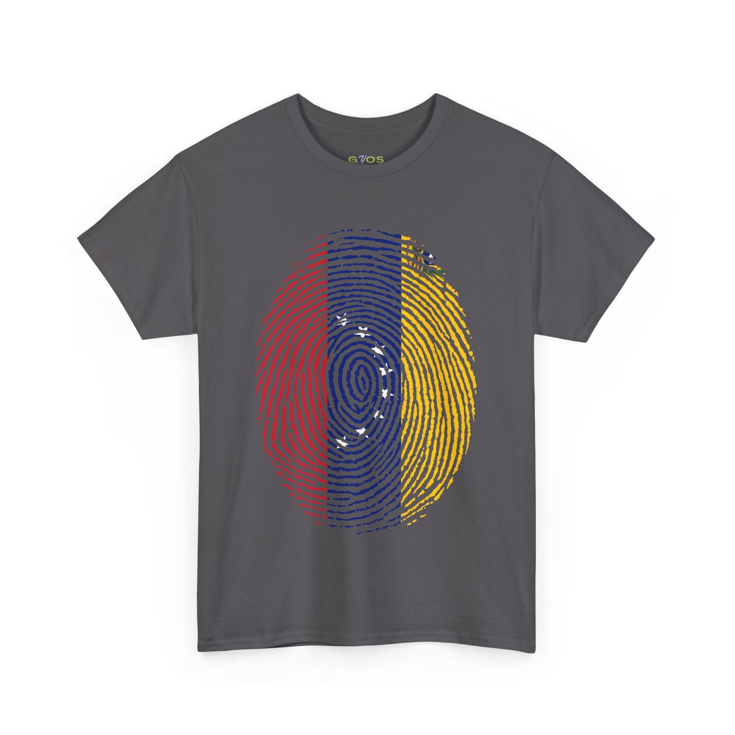 Unisex Heavy Cotton Tee Venezuela finger print