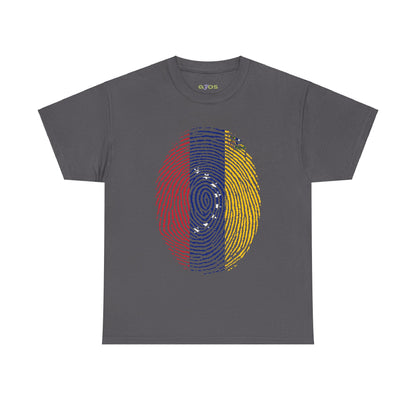 Unisex Heavy Cotton Tee Venezuela finger print