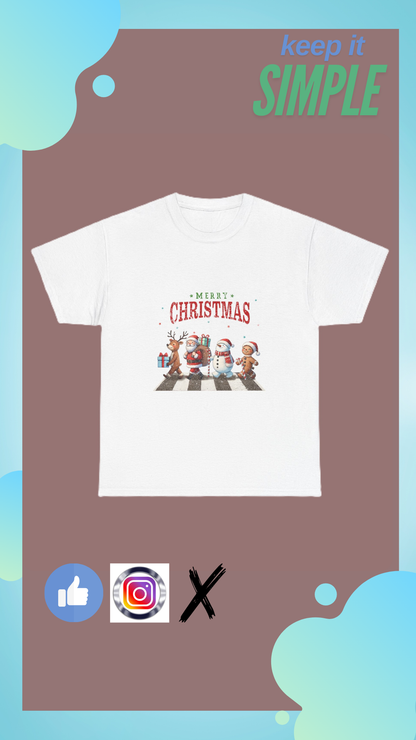 Christmas t-shirt Unisex Heavy Cotton Tee